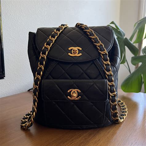 chanel vintage instrumental|chanel backpack.